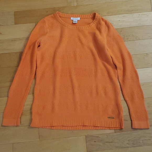 LIZ CLAIBORNE COTTON / ACRYLIC SWEATER SIZE S - Picture 2 of 6